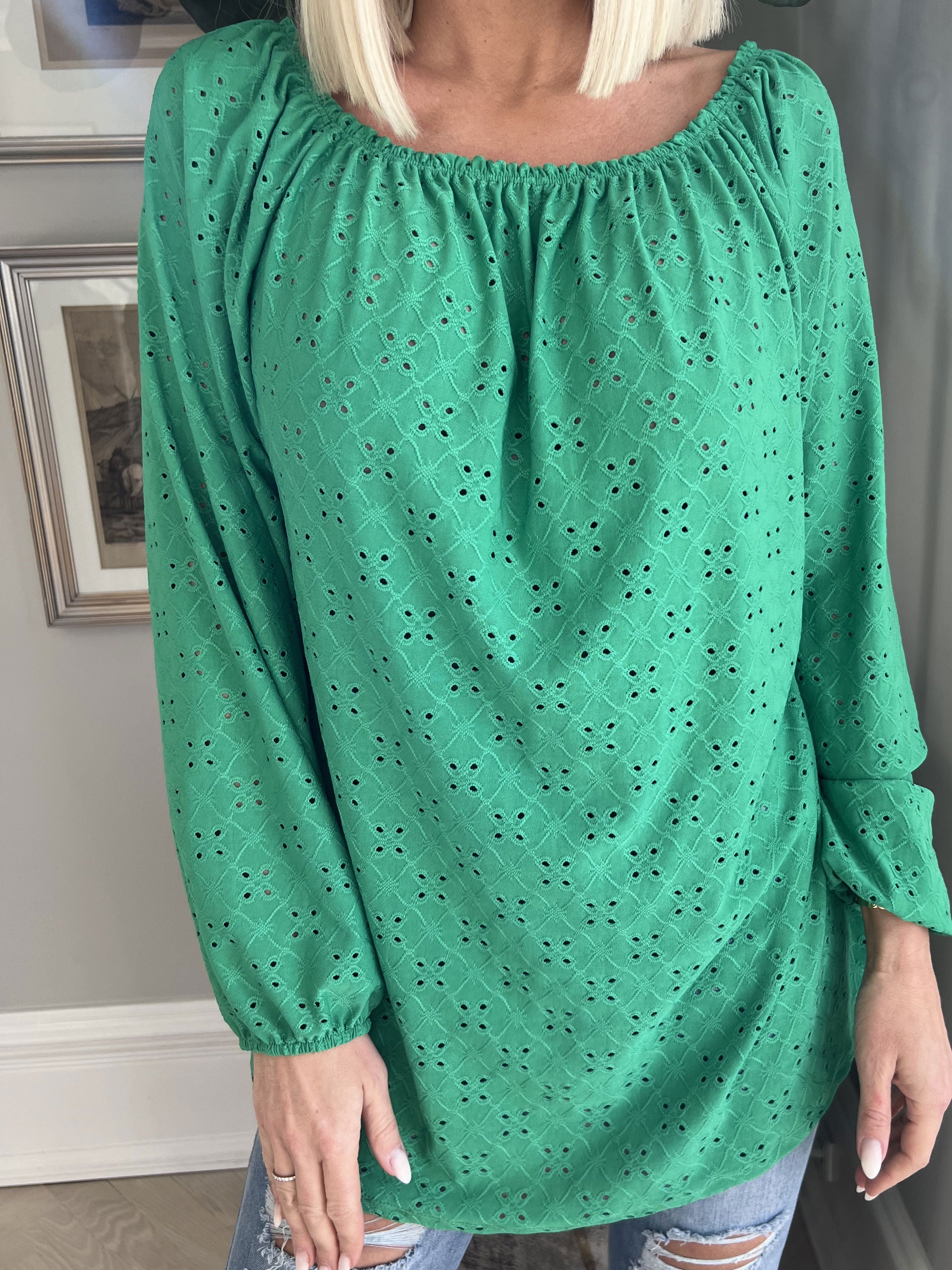 Mimi - Söt mjuk tunika med broderier